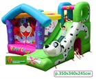 Надувной батут Happy Hop "ДАЛМАТИНЕЦ", 9109